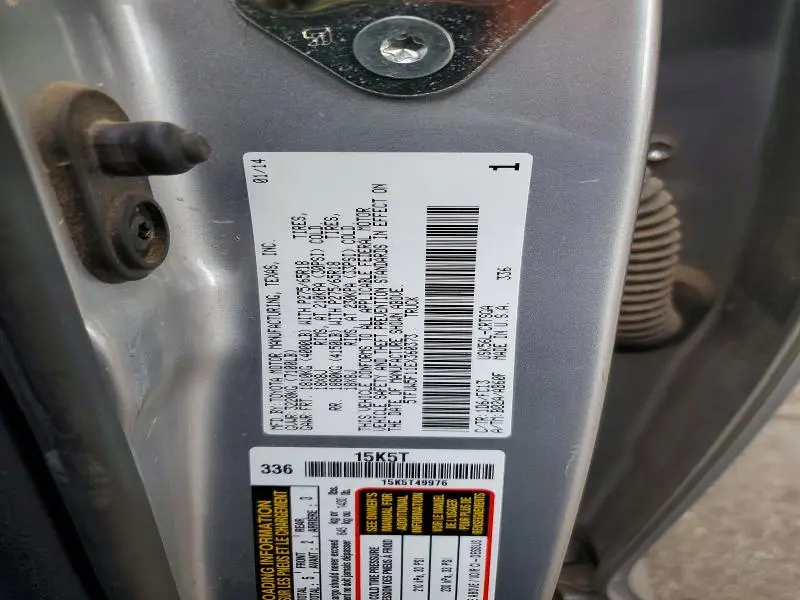 2014 TOYOTA TUNDRA DOUBLE CAB SR  