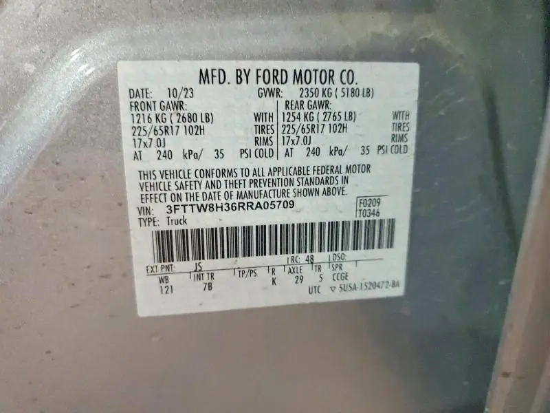 2024 FORD MAVERICK XLT  