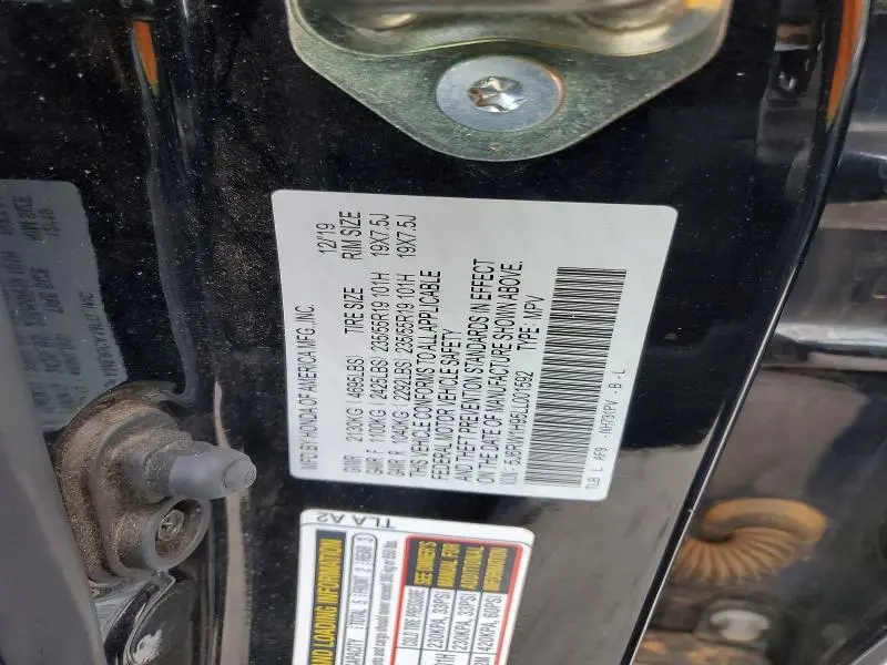 2020 HONDA CR-V TOURING  