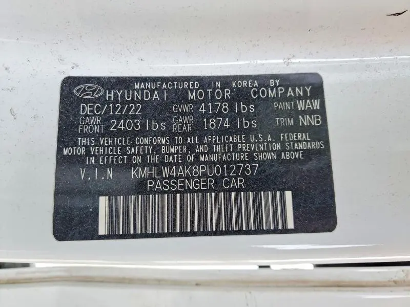 2023 HYUNDAI ELANTRA N   