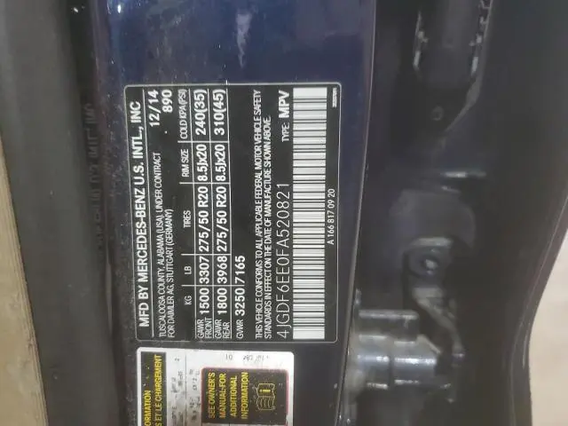 2015 MERCEDES-BENZ GL 450 4MATIC  