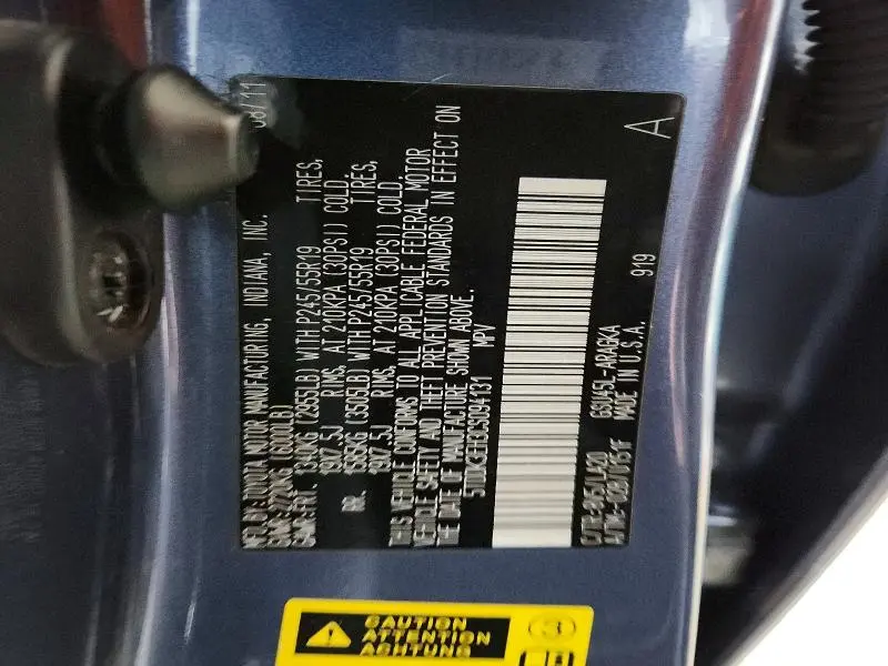 2012 TOYOTA HIGHLANDER LIMITED  