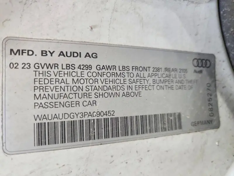 2023 AUDI A3 PREMIUM  