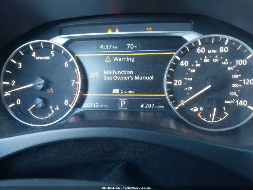 2021 NISSAN ALTIMA SV FWD