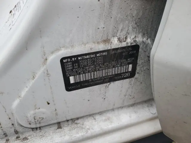 2020 MITSUBISHI MIRAGE ES  