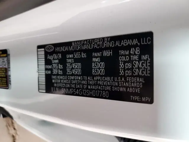 2025 HYUNDAI SANTA FE CALLIGRAPHY  