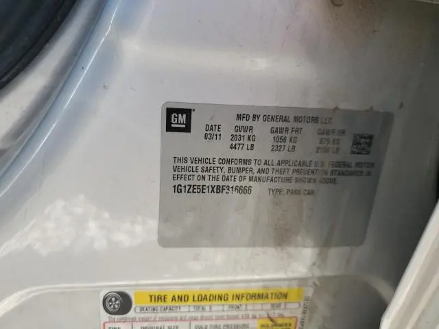 2011 CHEVROLET MALIBU LTZ  