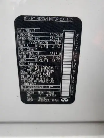 2024 INFINITI QX50 SPORT  