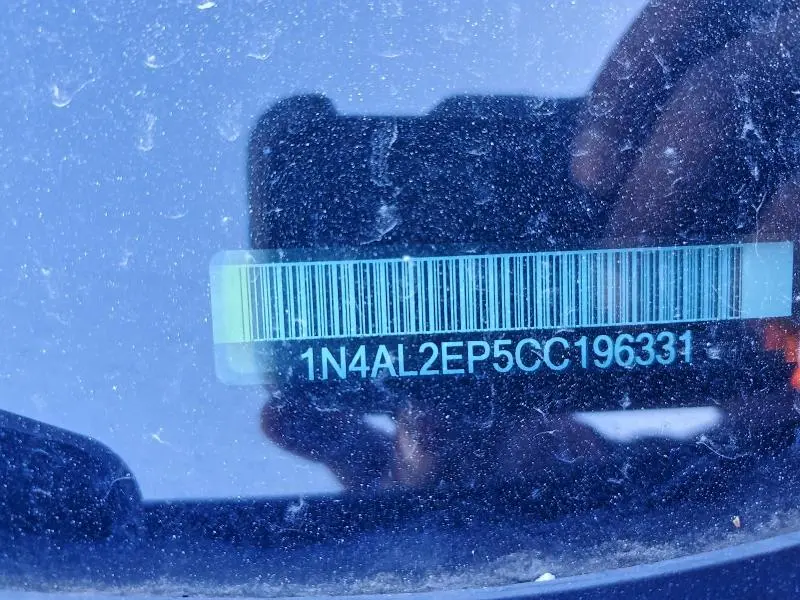 2012 NISSAN ALTIMA S  