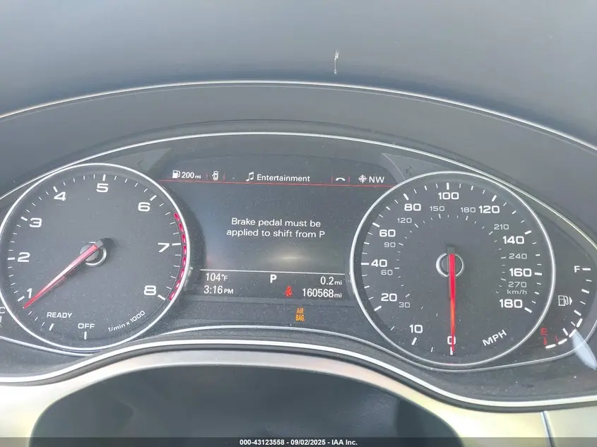 2016 AUDI A6 3.0T PREMIUM PLUS