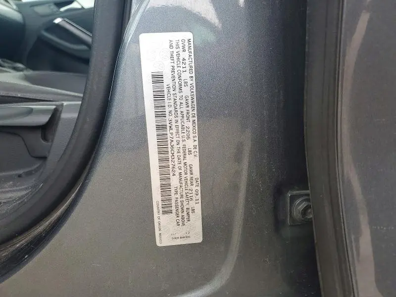2012 VOLKSWAGEN JETTA SEL  