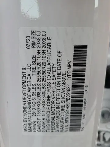 2023 HONDA PILOT ELITE  