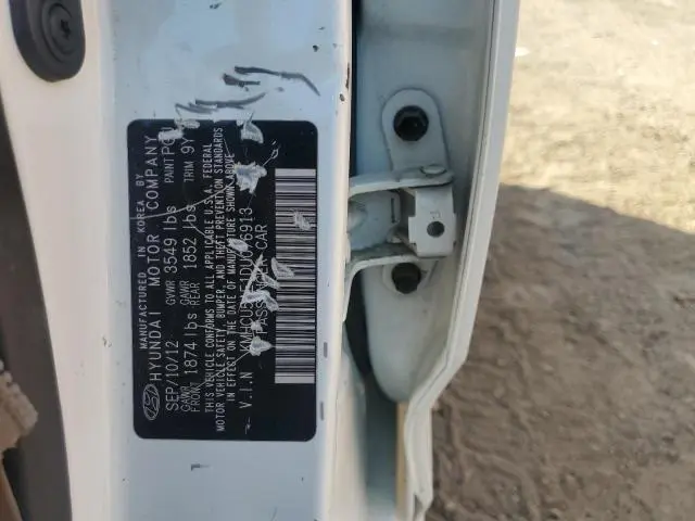 2013 HYUNDAI ACCENT GLS