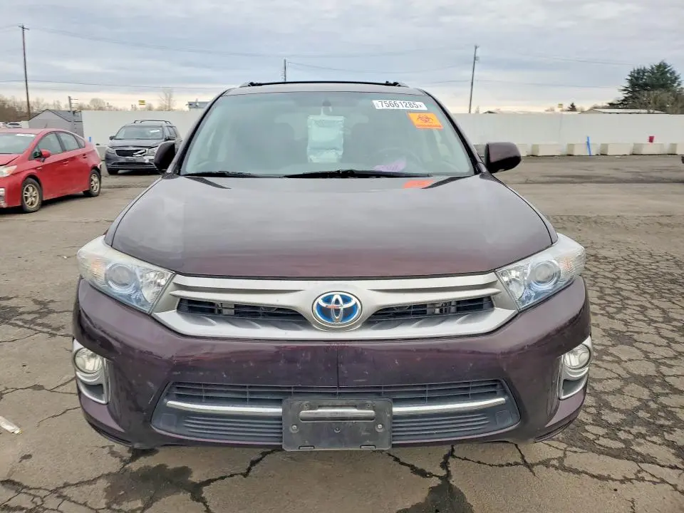 2013 TOYOTA HIGHLANDER HYBRID LIMITED  