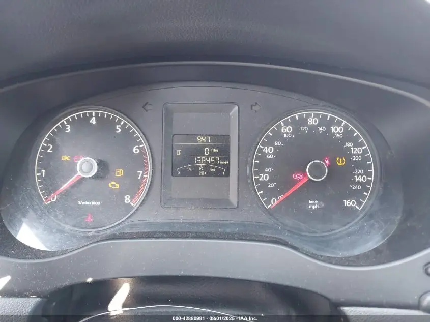2014 VOLKSWAGEN JETTA 2.0L S
