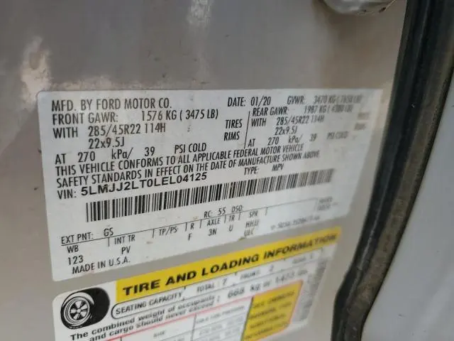 2020 LINCOLN NAVIGATOR RESERVE  