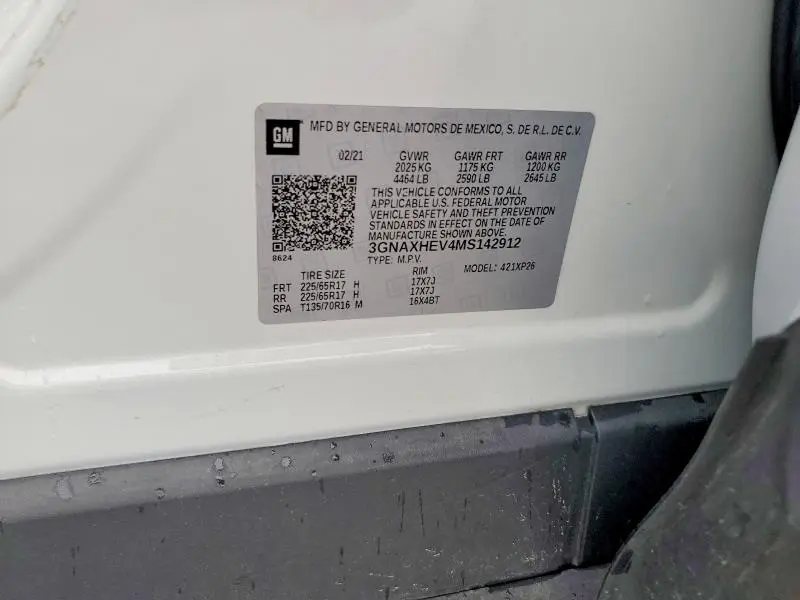 2021 CHEVROLET EQUINOX LS  