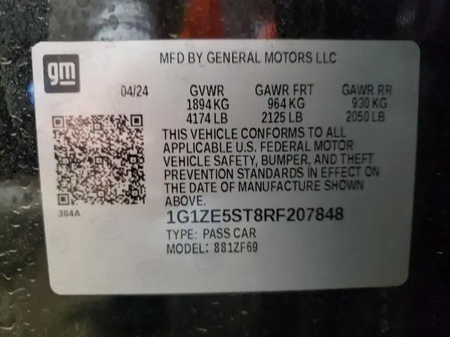 2024 CHEVROLET MALIBU PREMIER  