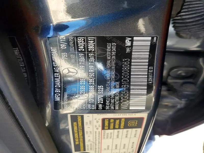 2013 MERCEDES-BENZ GLK 350  