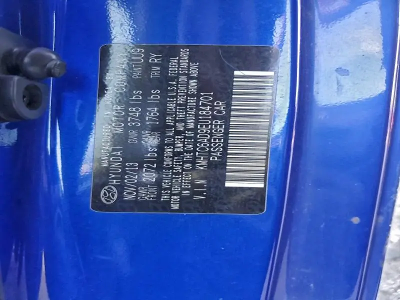 2014 HYUNDAI VELOSTER   