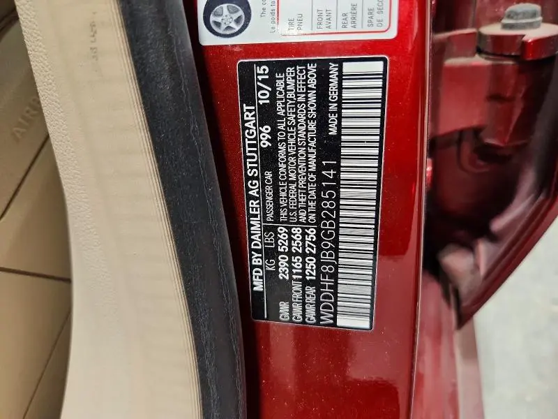 2016 MERCEDES-BENZ E 350 4MATIC  
