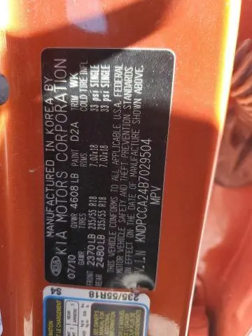 2011 KIA SPORTAGE EX  