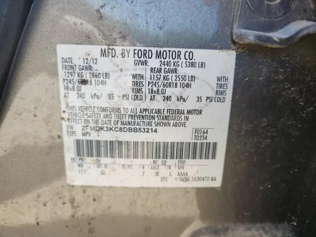 2013 FORD EDGE LIMITED  