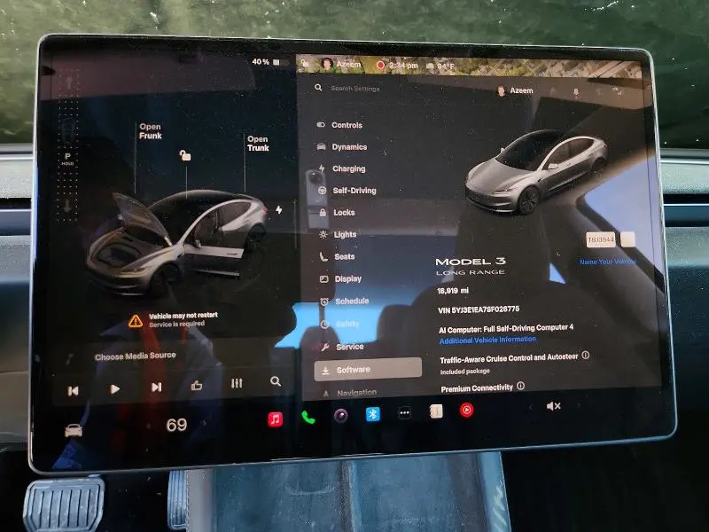 2025 TESLA MODEL 3   