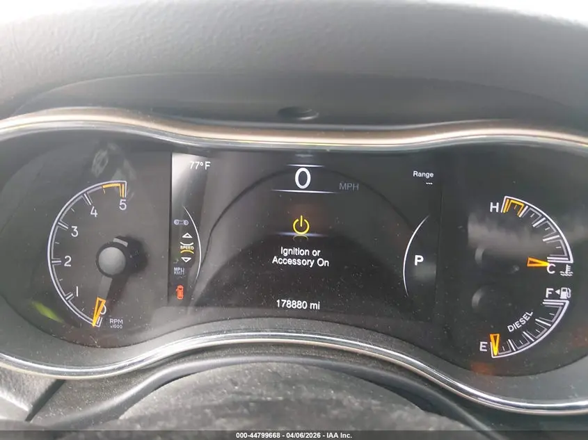 2015 JEEP GRAND CHEROKEE LIMITED