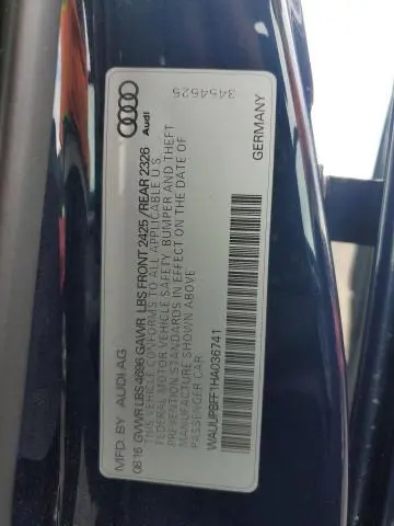 2017 AUDI A3 E-TRON PREMIUM  