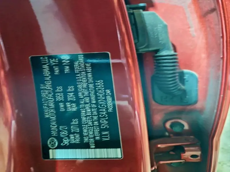 2022 HYUNDAI ELANTRA SEL  