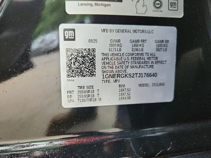 2026 CHEVROLET TRAVERSE LT  