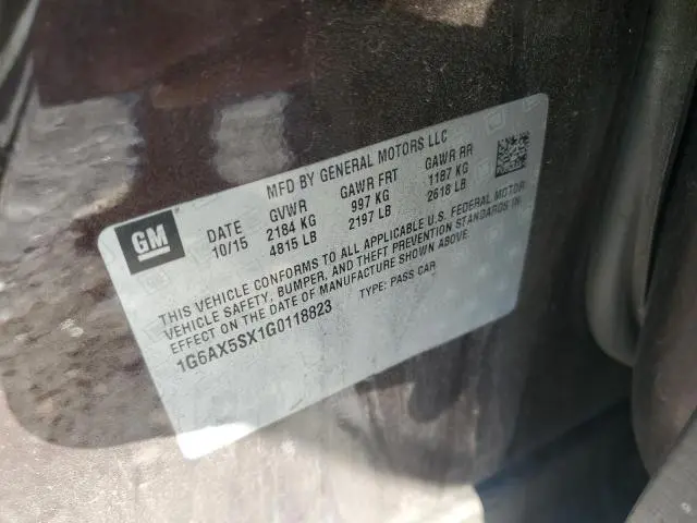 2016 CADILLAC CTS LUXURY COLLECTION  