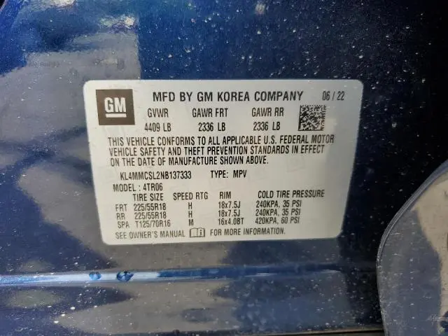 2022 BUICK ENCORE GX PREFERRED  