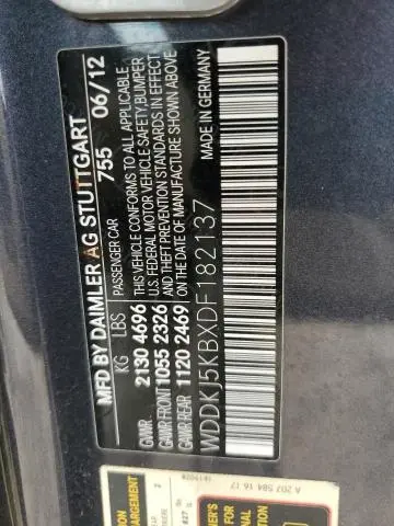 2013 MERCEDES-BENZ E 350  