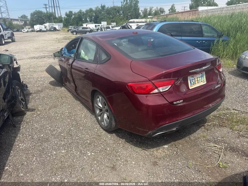 2016 CHRYSLER 200 S