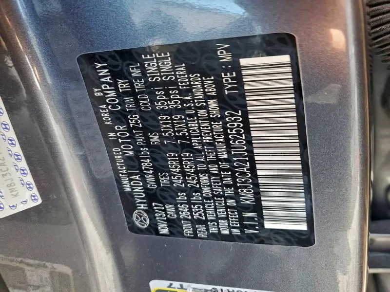 2018 HYUNDAI TUCSON VALUE  