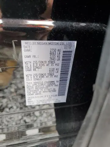 2023 INFINITI QX60 LUXE