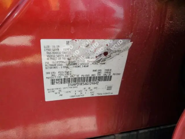 2010 FORD TAURUS LIMITED  