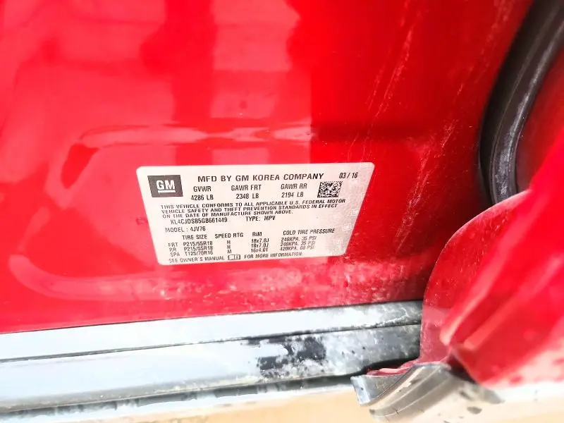 2016 BUICK ENCORE PREMIUM  