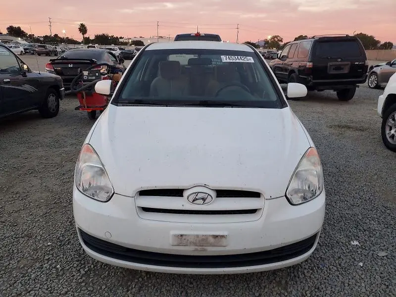 2010 HYUNDAI ACCENT BLUE  