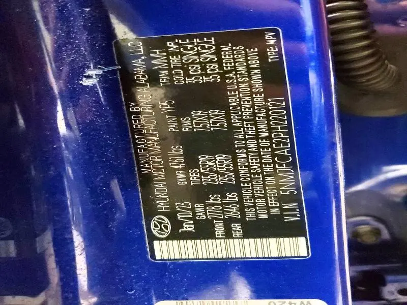 2023 HYUNDAI TUCSON SEL  