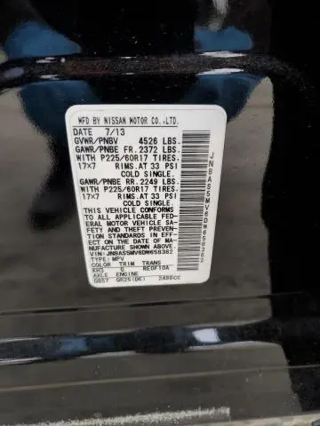 2013 NISSAN ROGUE S