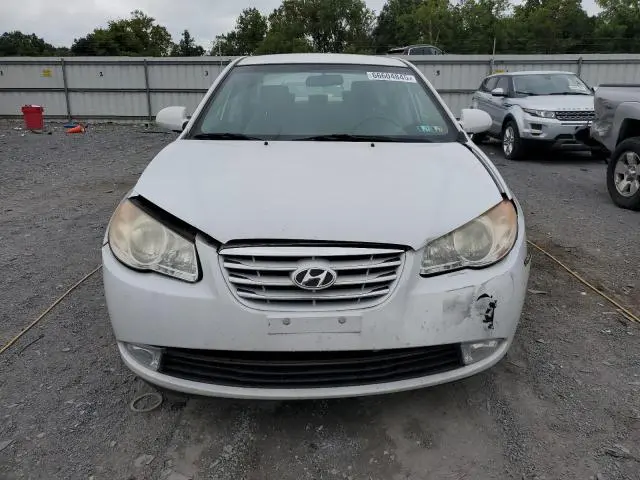 2010 HYUNDAI ELANTRA BLUE  