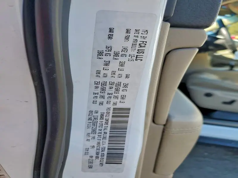 2015 JEEP GRAND CHEROKEE LIMITED  