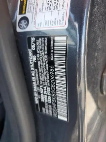 2016 MERCEDES-BENZ E 350  