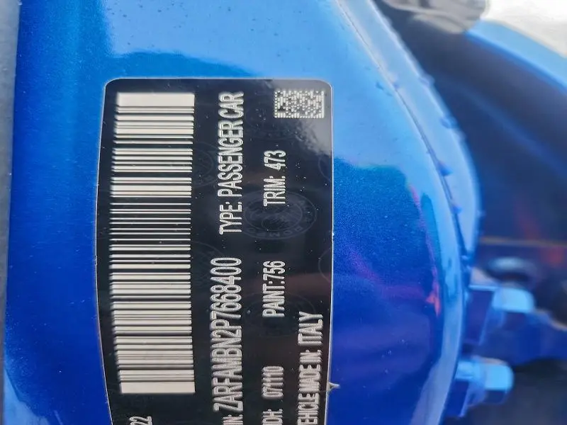 2023 ALFA ROMEO GIULIA TI  