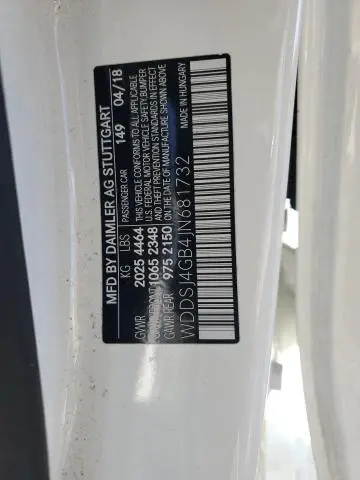 2018 MERCEDES-BENZ CLA 250 4MATIC  