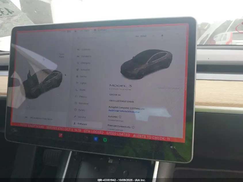 2018 TESLA MODEL 3 LONG RANGE/MID RANGE