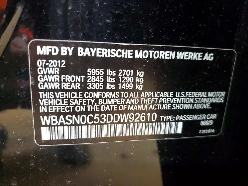 2013 BMW 550 IGT  